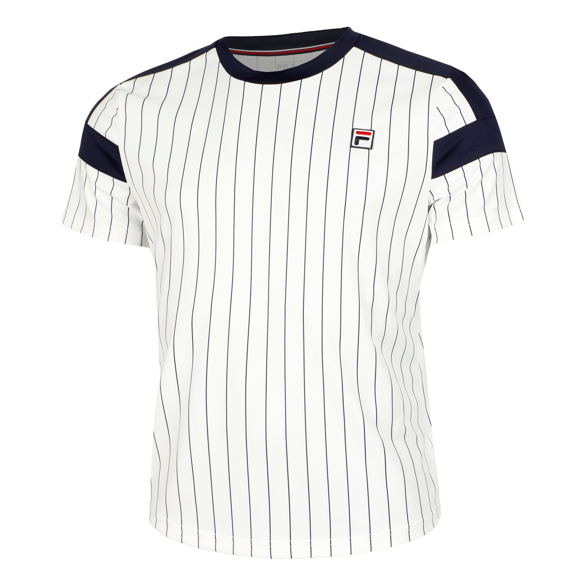 Fila Stripes Jascha T-shirt Heren - crème,