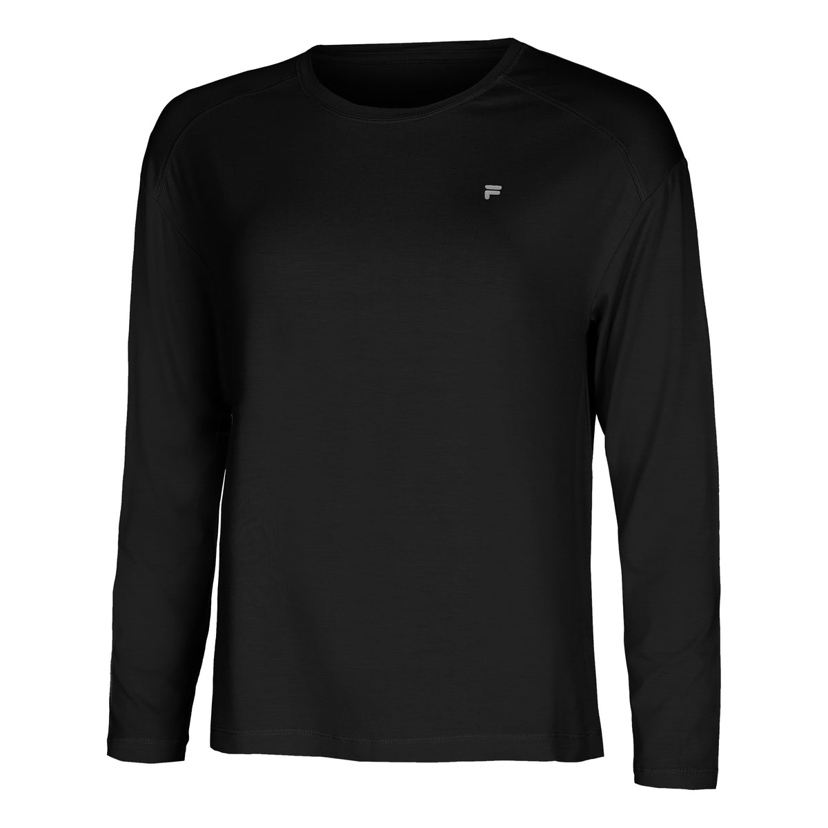 Fila Enja Longsleeve Dames - zwart,