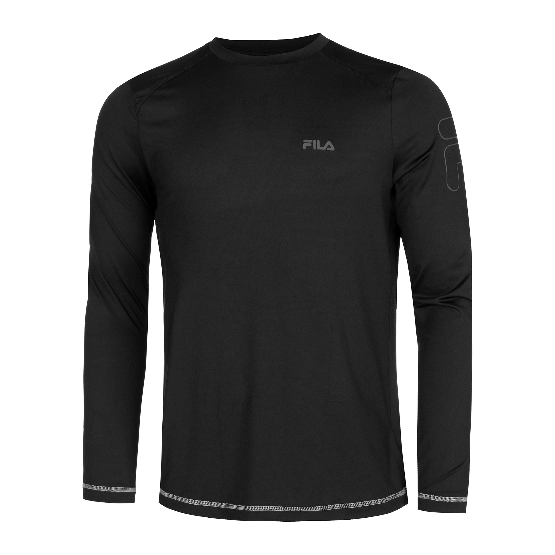 Fila Joris Longsleeve Heren - zwart,