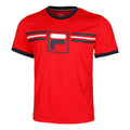 Oscar T-shirt Heren - rood, veelkleurig