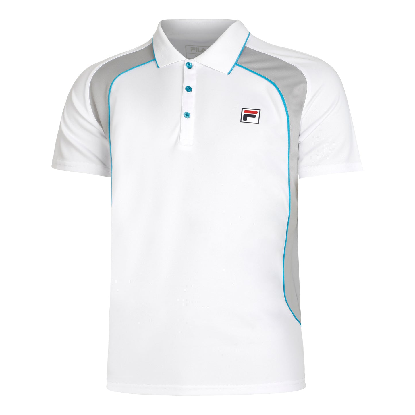 Fila Harrison Polo Heren - wit, zilver