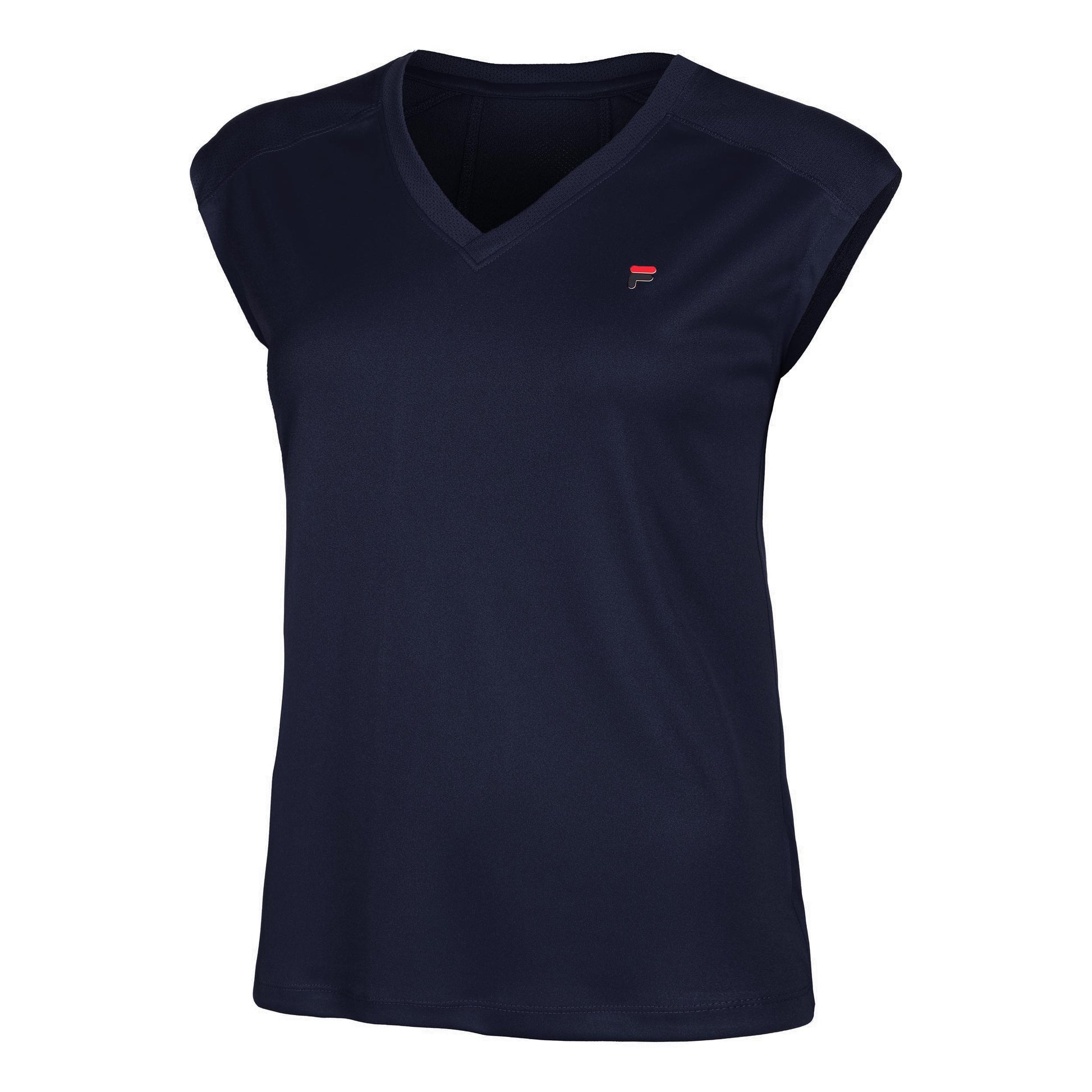 Fila Maia T-shirt Dames-Donkerblauw
