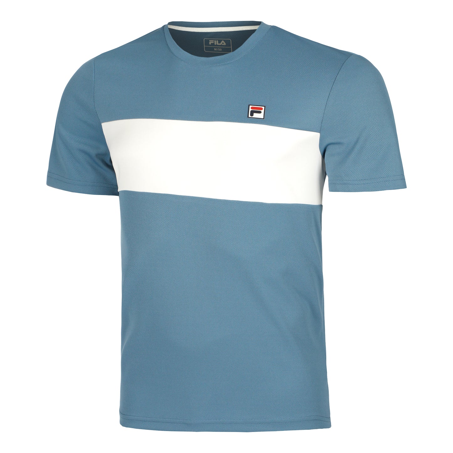 Fila Bosse T-shirt Heren-Blauw,Wit