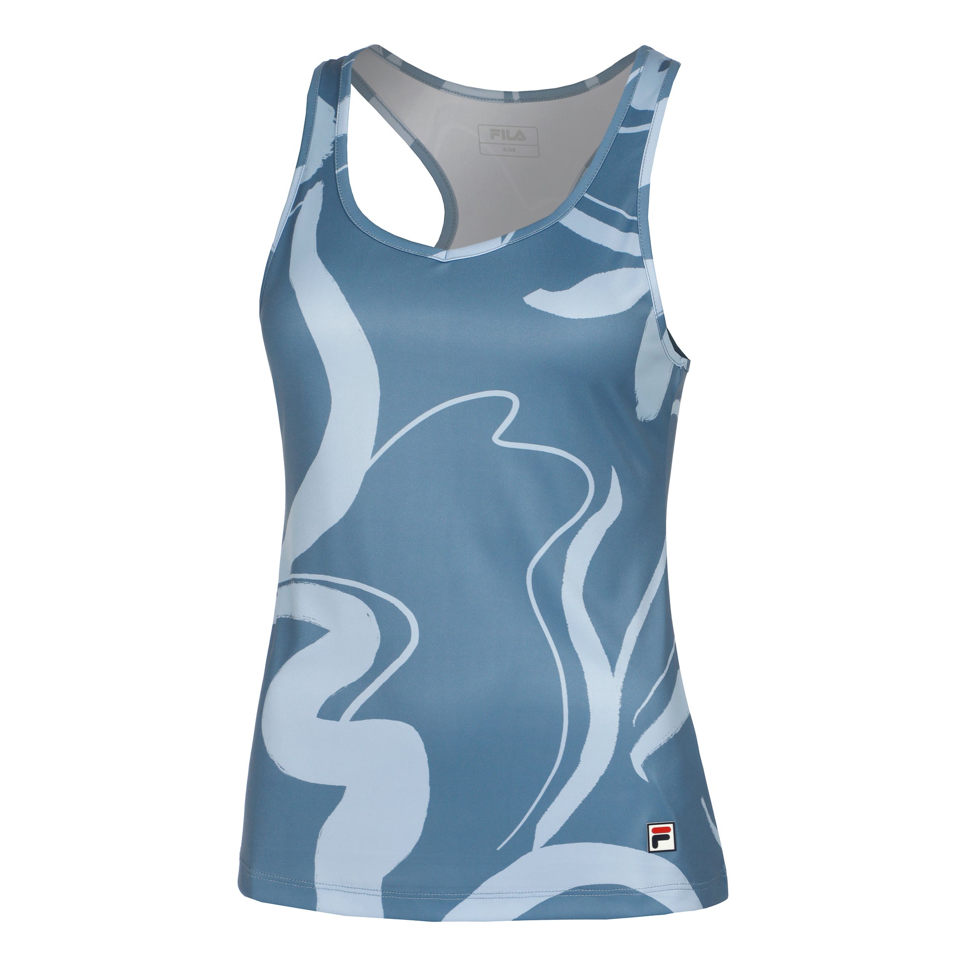 Fila Mila Tanktop Dames-Blaugrau,Lichtblauw