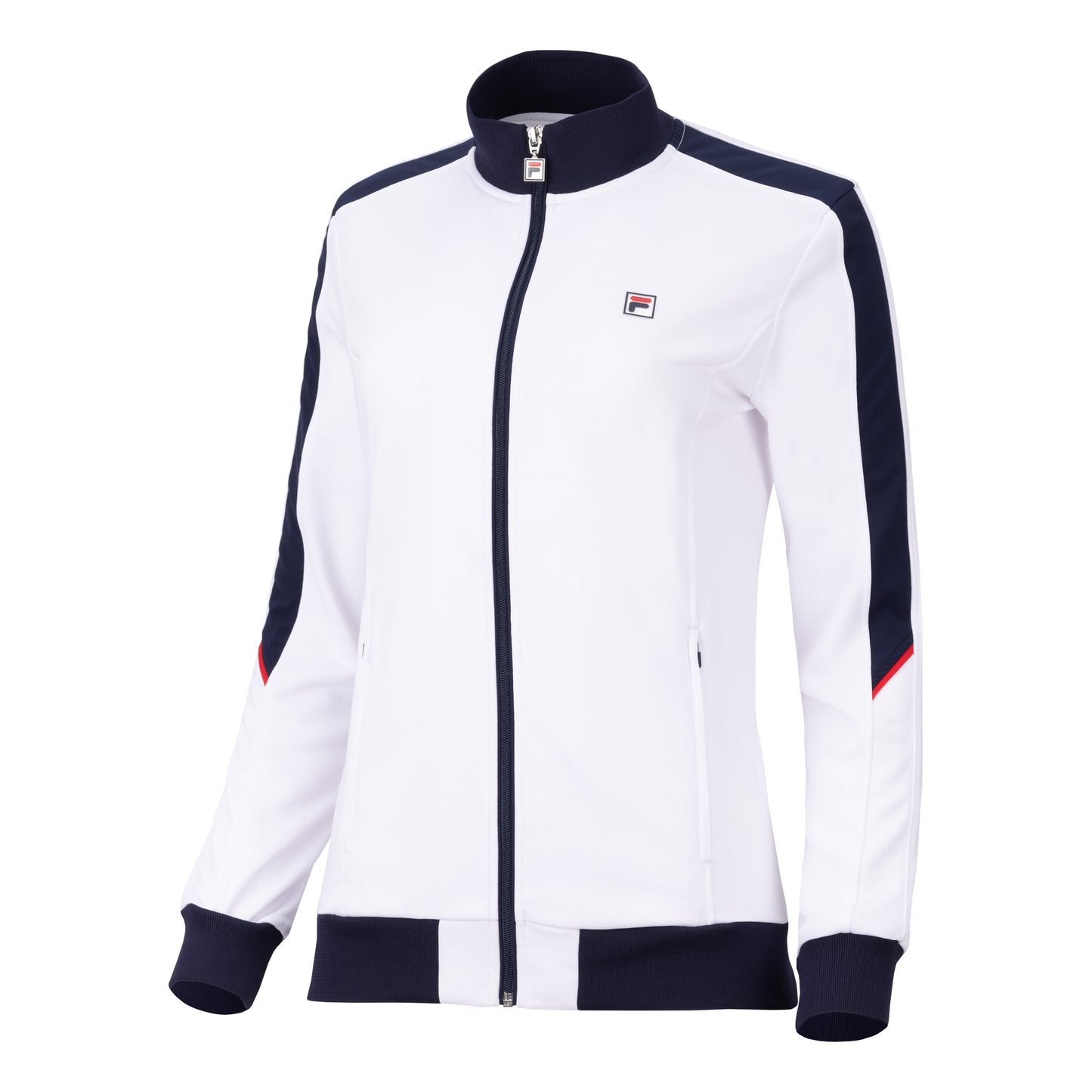 Fila Manuela Trainingsjack Dames - wit,