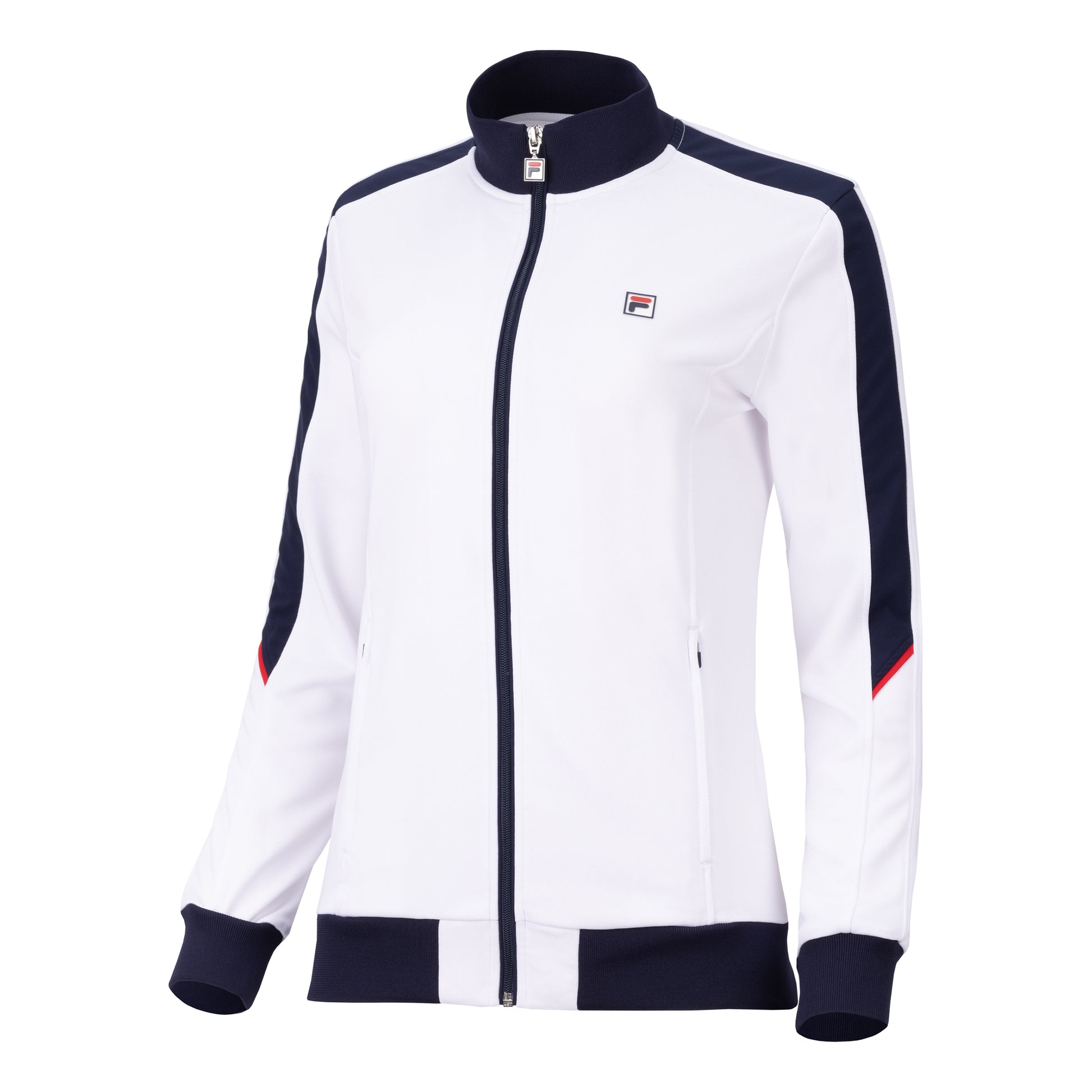 Fila Manuela Trainingsjack Dames - wit,