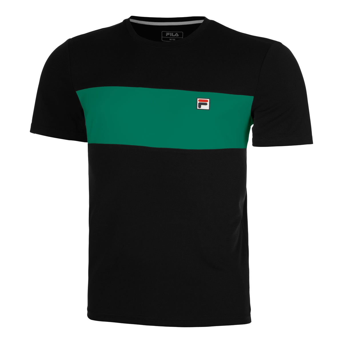 Fila Bosse T-shirt Heren-Zwart,Groen