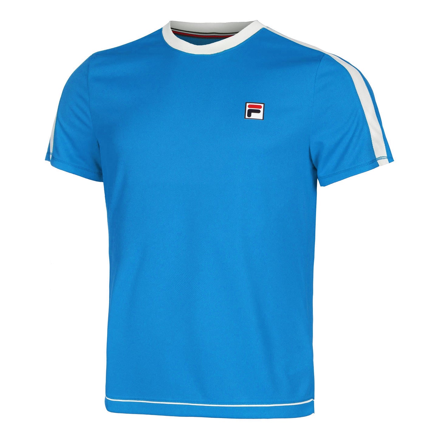 Fila Elias T-shirt Heren - blauw, wit