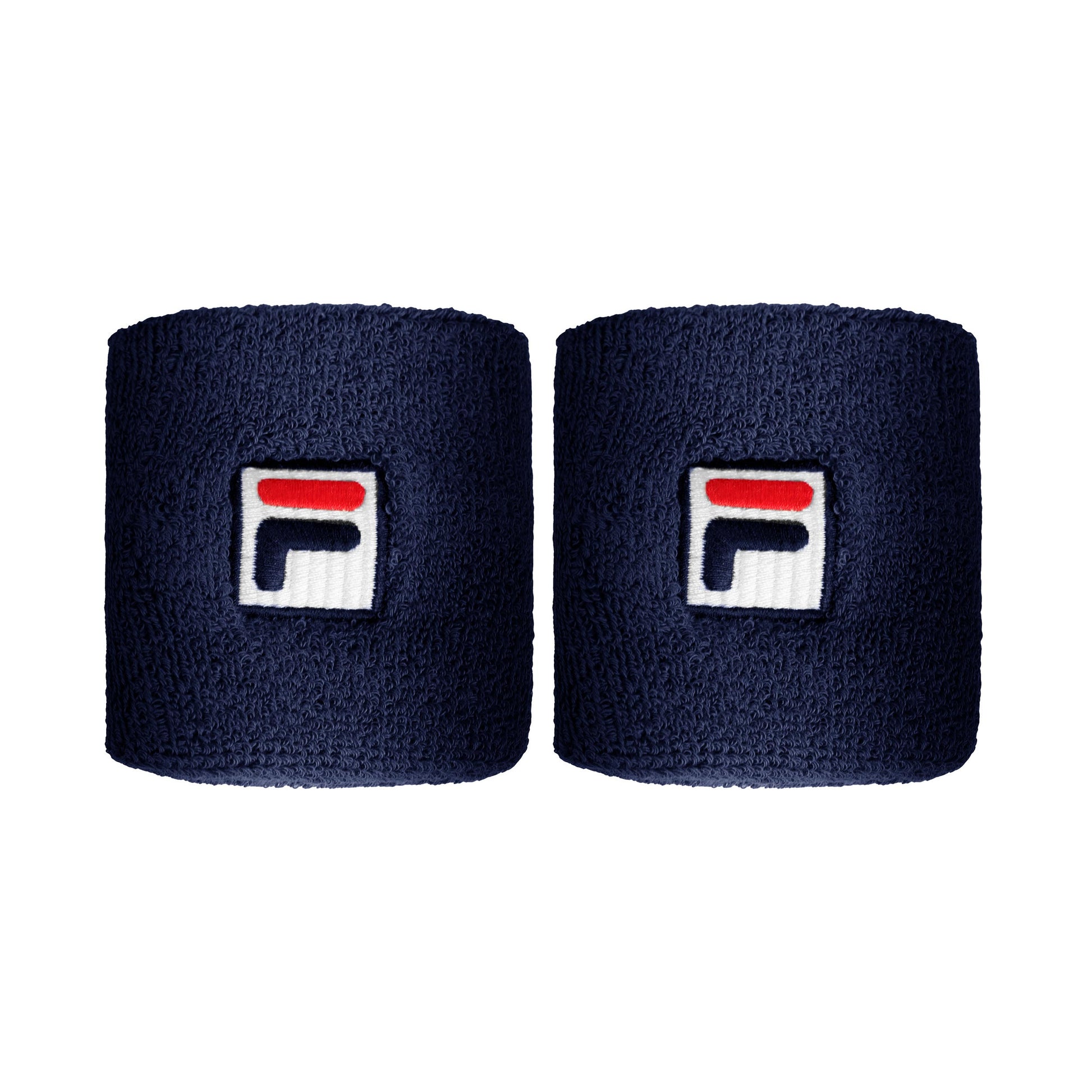 Fila Osten Zweetband Verpakking 2 stuks Unisex - donkerblauw,