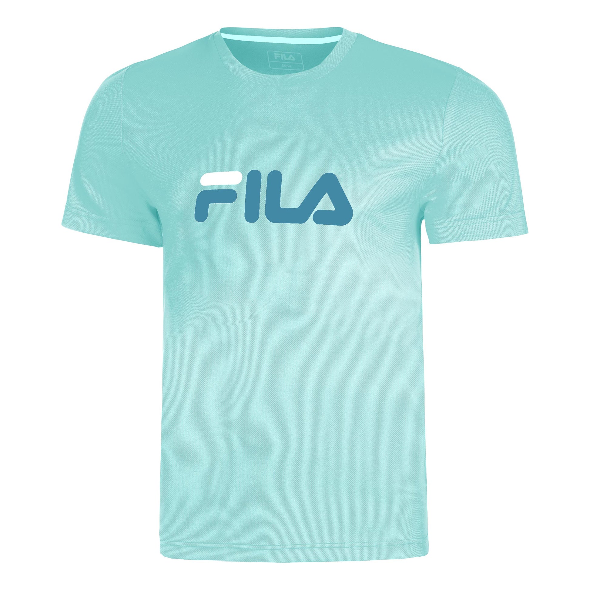 Fila Logo T-shirt Heren-Mint