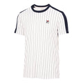 Stripes Jascha 2 T-shirt Heren - wit,
