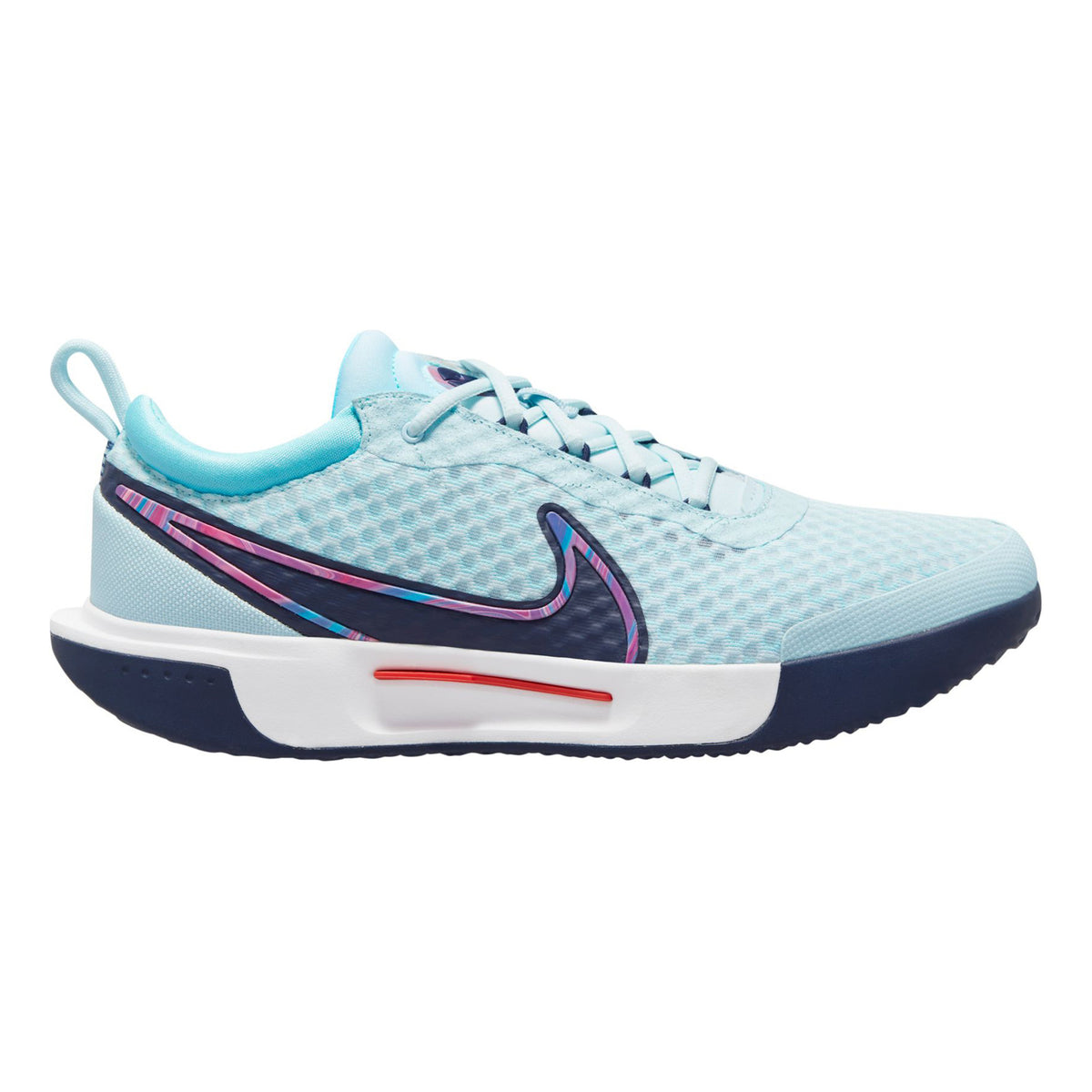 Nike Zoom Pro Allcourt schoen Heren - lichtblauw, donkerblauw