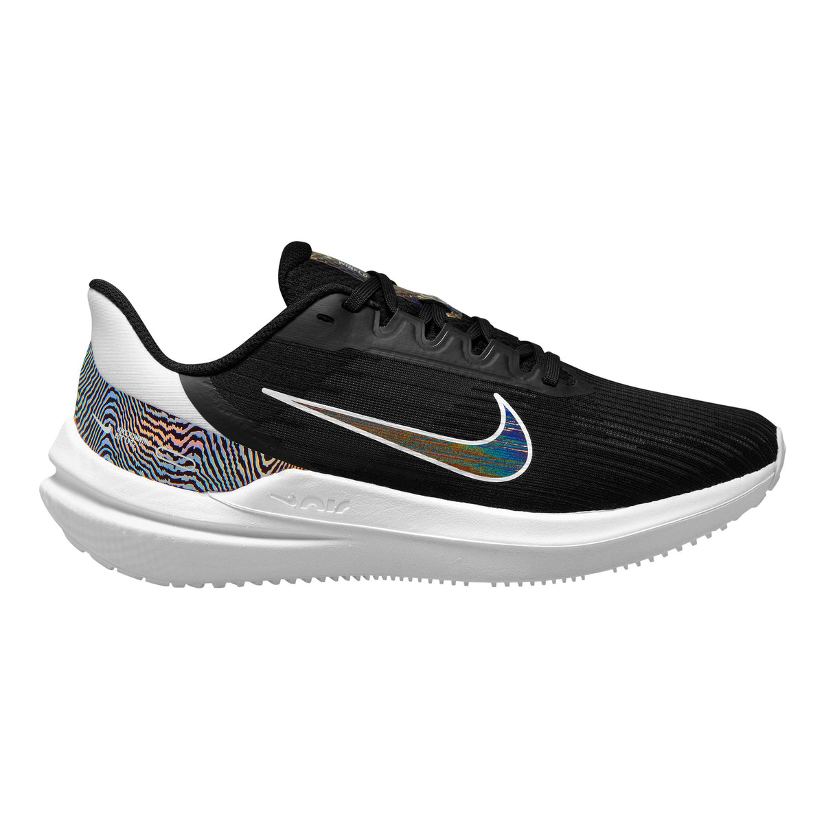 Nike Winflo 9 Prime Neutrale Schoen Dames-Zwart,Wit