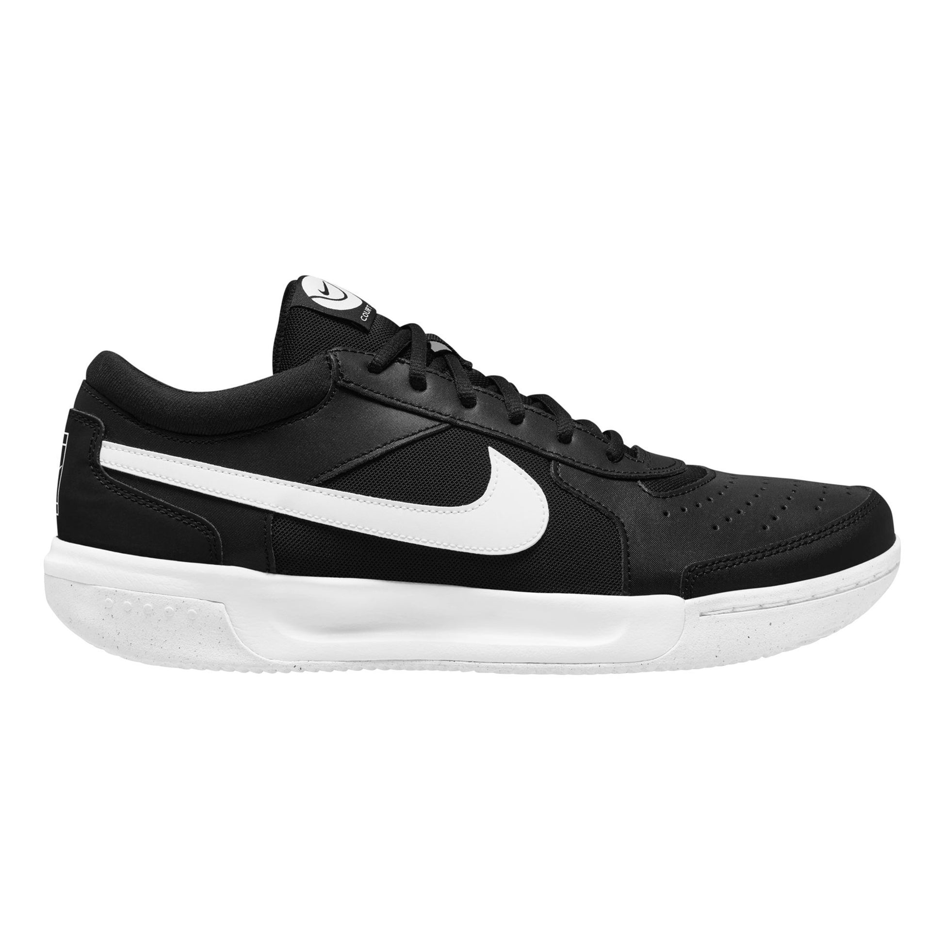 Nike Zoom Court Lite 3 Gravelschoen Heren - wit, zwart