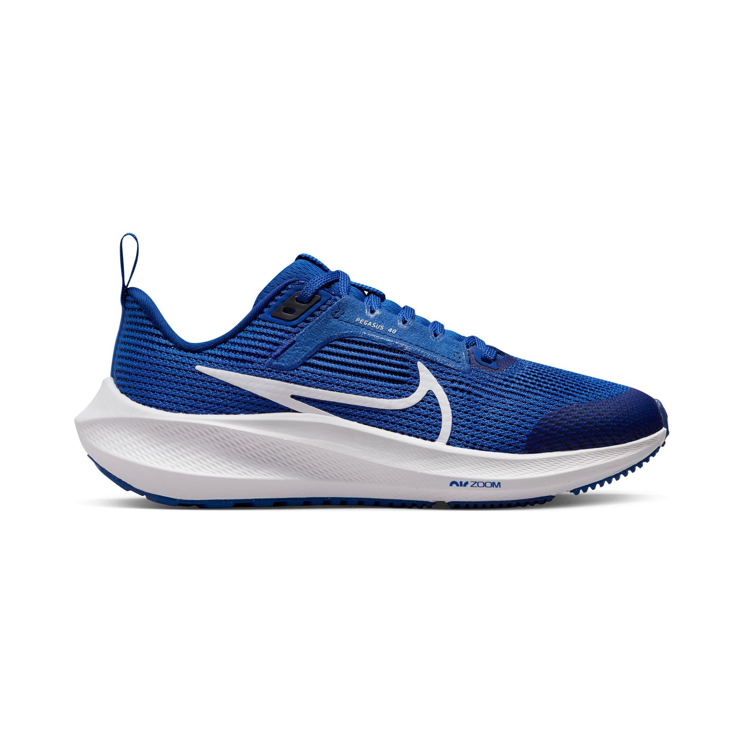 Nike Pegasus 40 Neutrale schoen Kinderen - blauw, wit