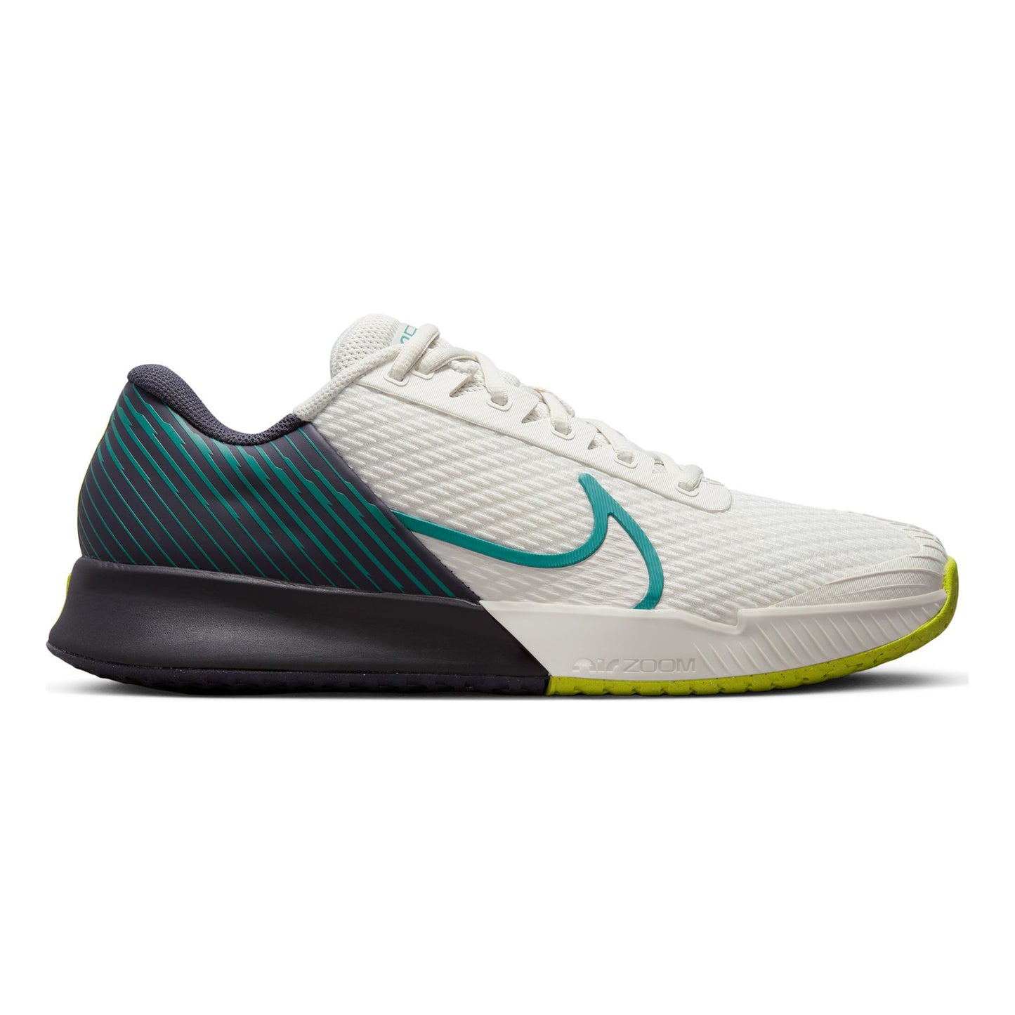 Nike Air Zoom Vapor Pro 2 Allcourt schoen Heren - wit, petrolblauw
