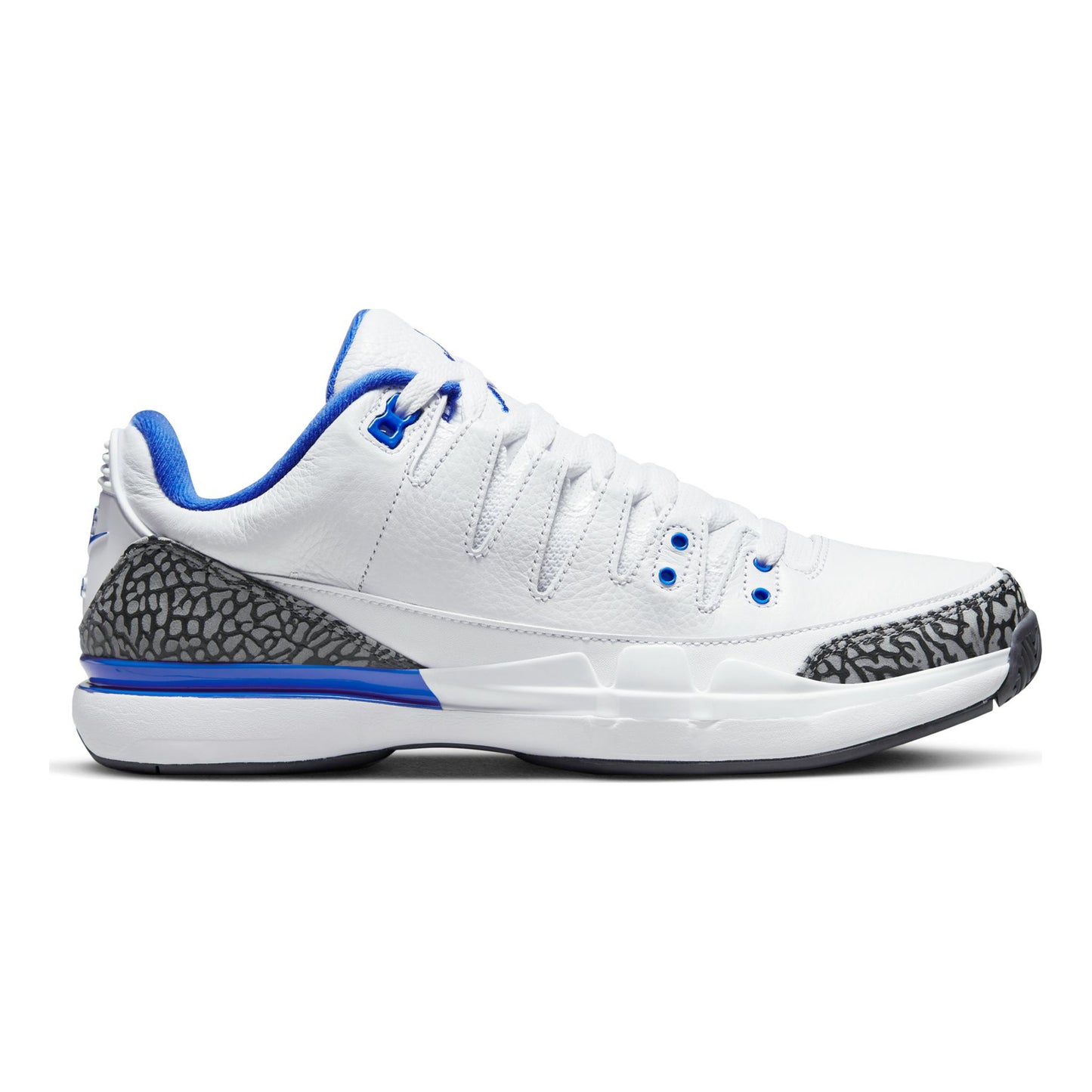 Nike Zoom Vapor AJ3 Allcourt schoen Heren - wit, zwart