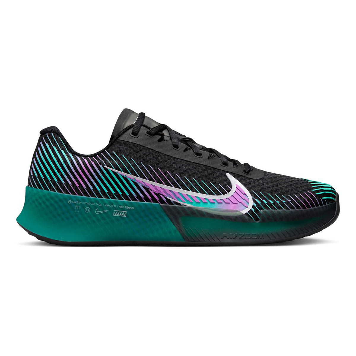 Nike Air Zoom Vapor 11 Premium Allcourt schoen Heren - zwart, veelkleurig