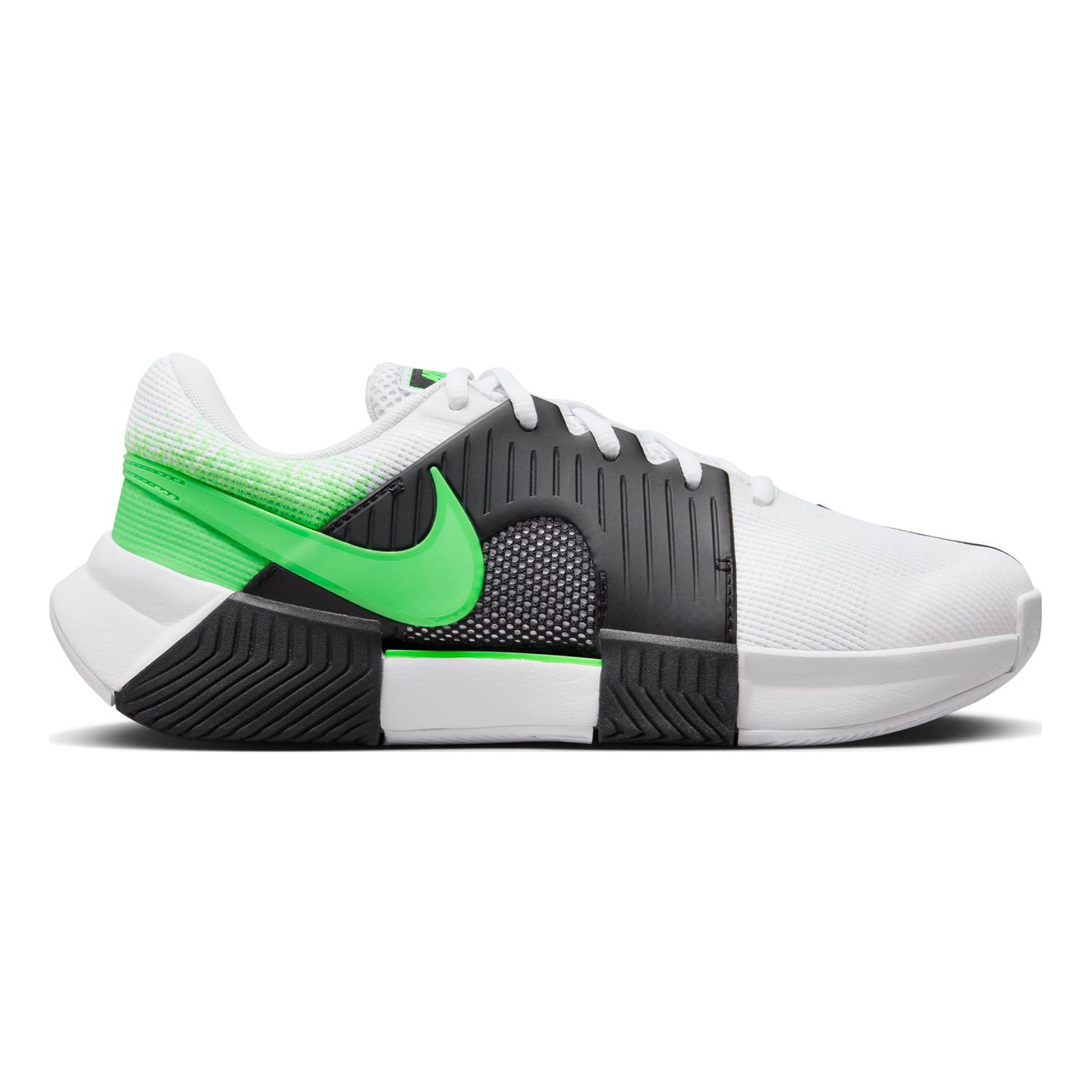 Nike Zoom GP Challenge 1 Allcourt schoen Dames - wit, neongroen