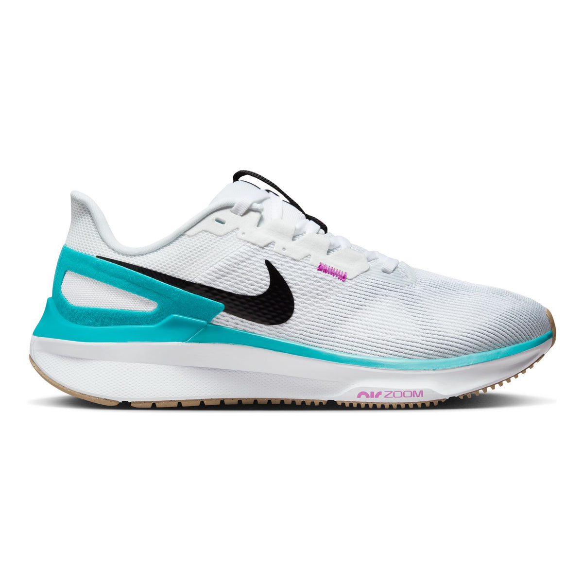 Nike Structure 25 Stabiliteitsschoen Dames - wit, turkoois