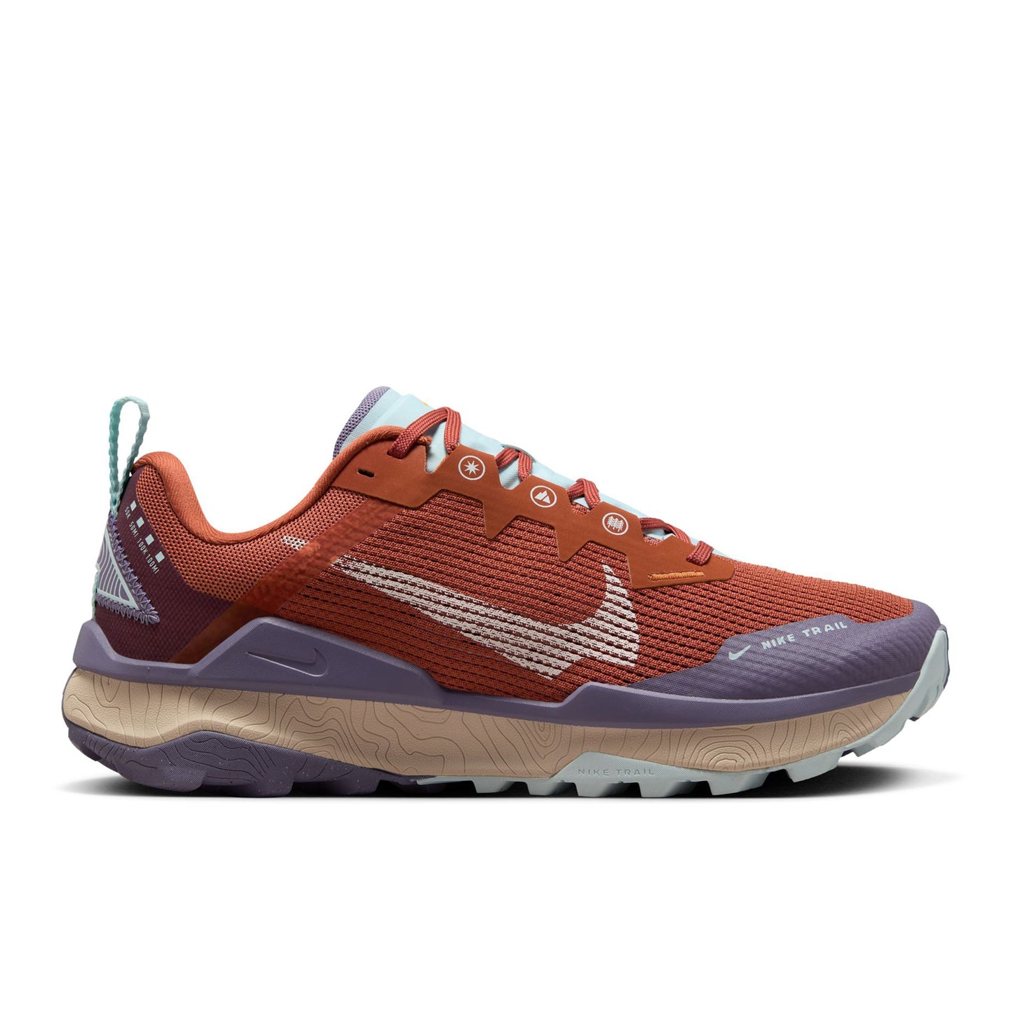 Nike React Wildhorse 8 Trailschoen Dames - roest, bruin