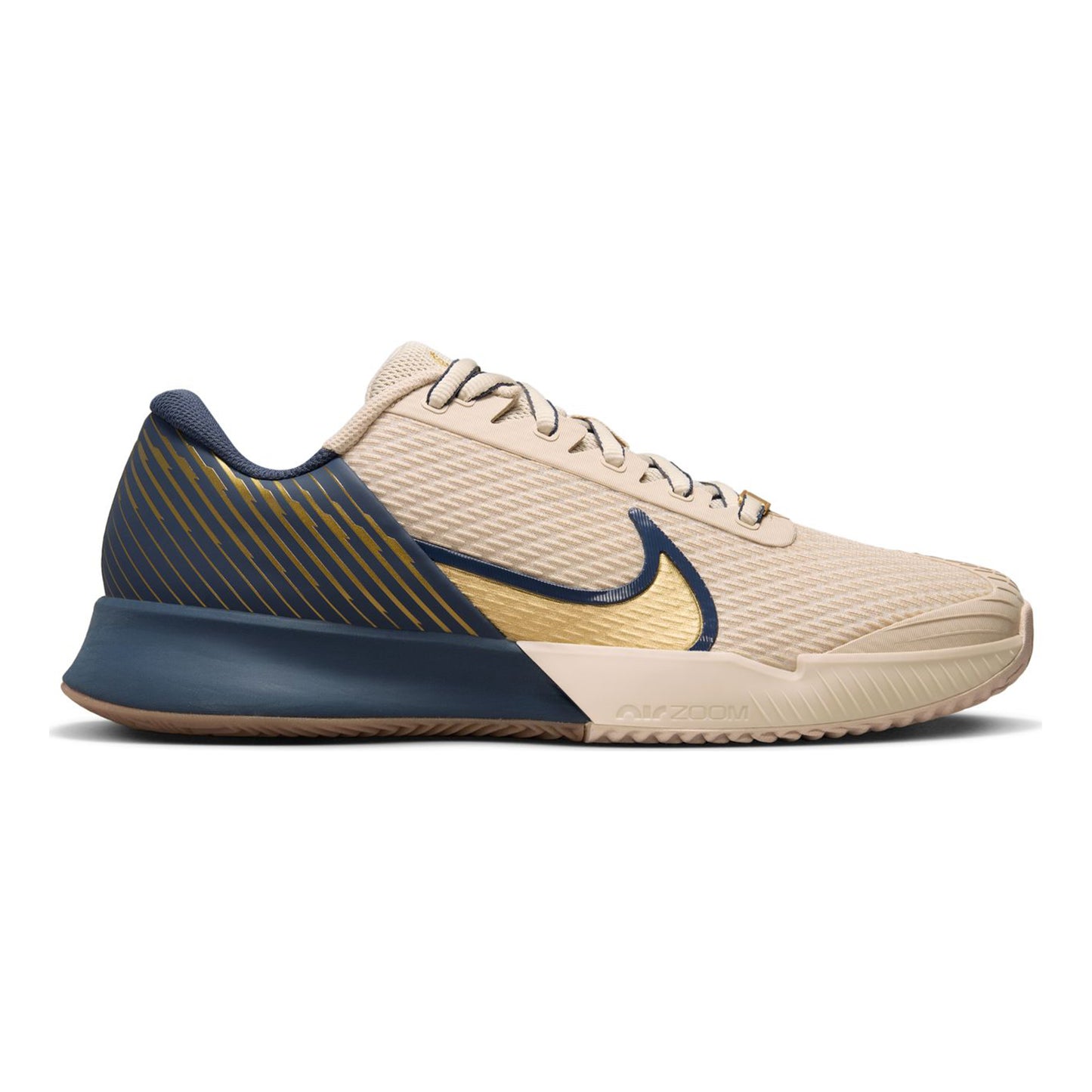 Nike Air Zoom Vapor Pro 2 PRM Gravelschoen Heren-Beige,Donkerblauw