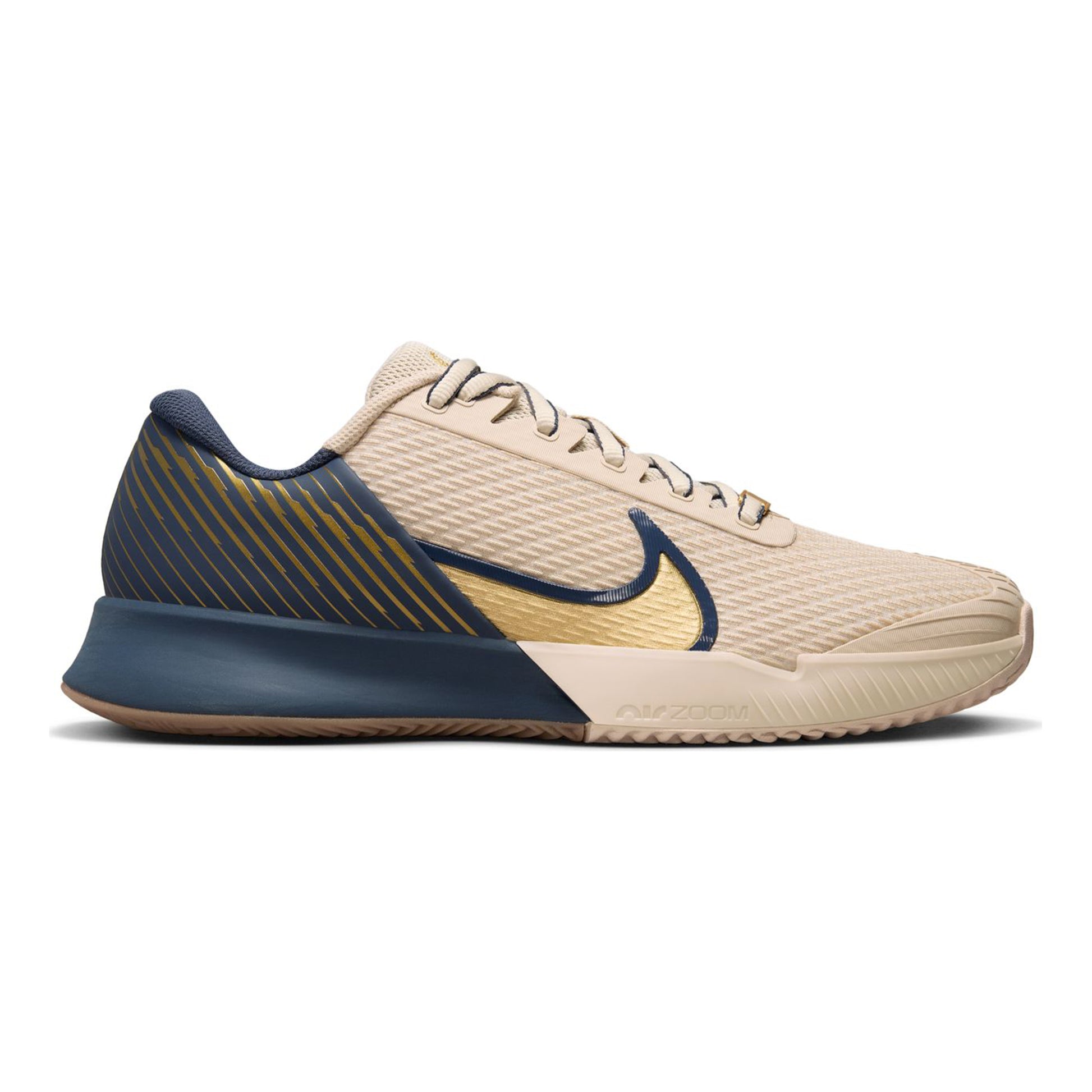 Nike Air Zoom Vapor Pro 2 PRM Gravelschoen Heren-Beige,Donkerblauw