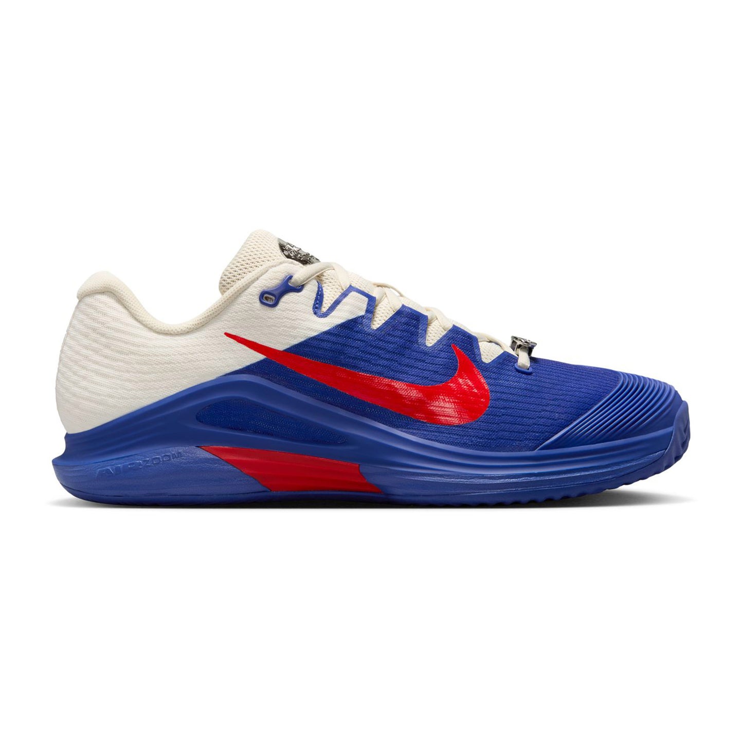 Nike Vapor 12 PRM Gravelschoen Heren-Donkerblauw,Crème