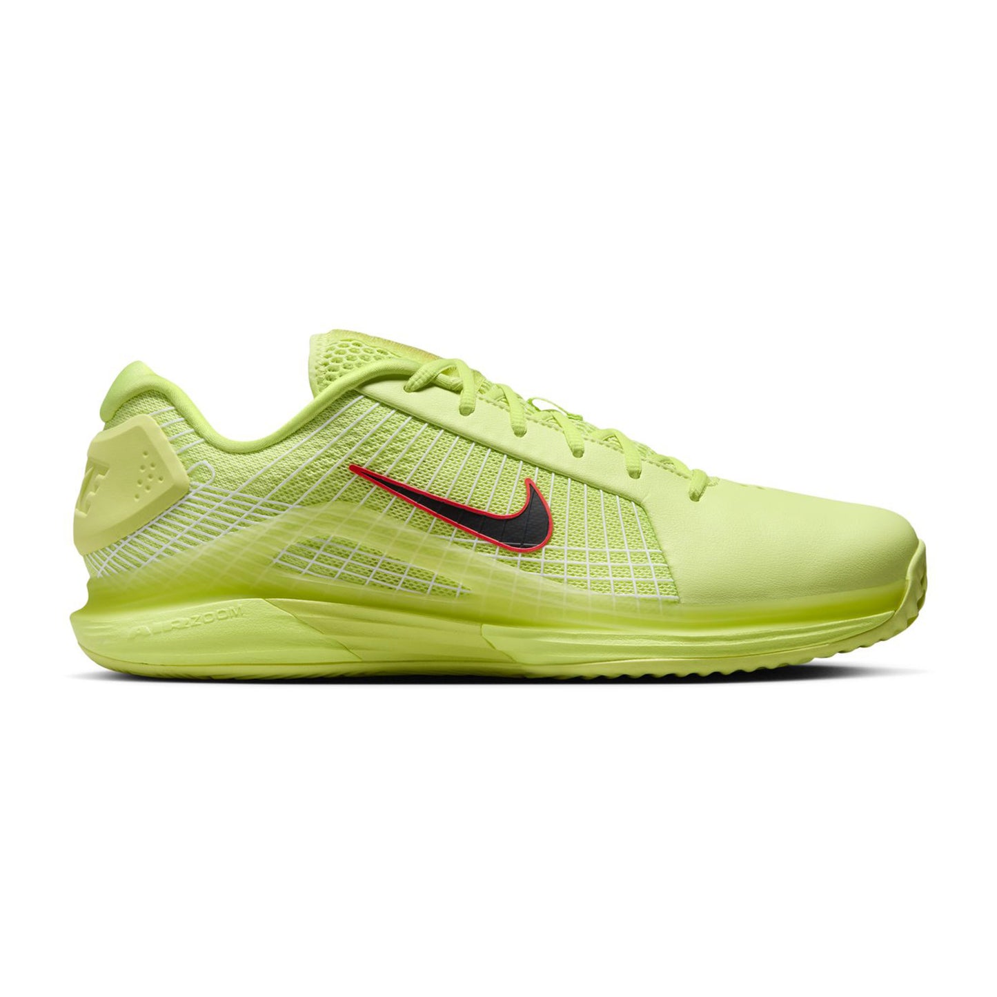 Nike Vapor 12 Hypersmash Gravelschoen Heren-Limoen