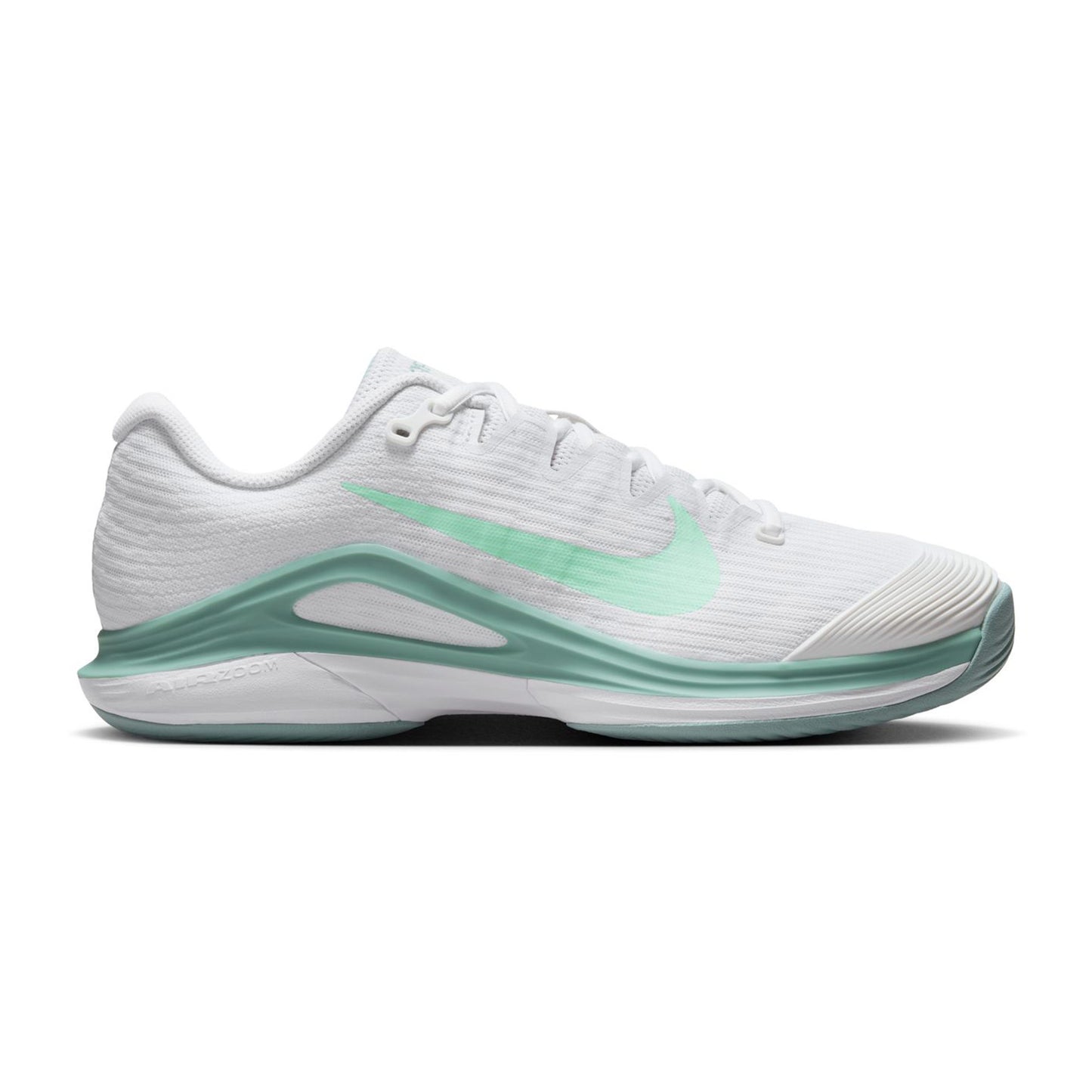 Nike Vapor 12 Allcourt Schoen Dames-Wit,Mint