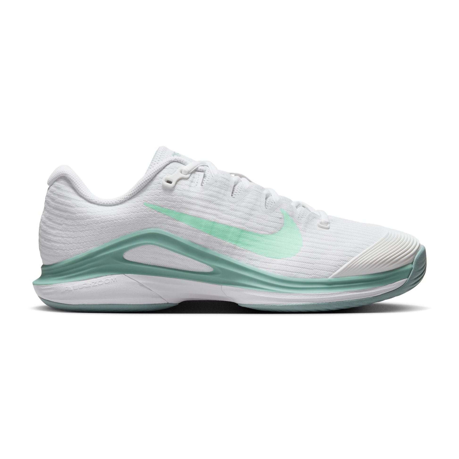 Nike Vapor 12 Allcourt Schoen Dames-Wit,Mint