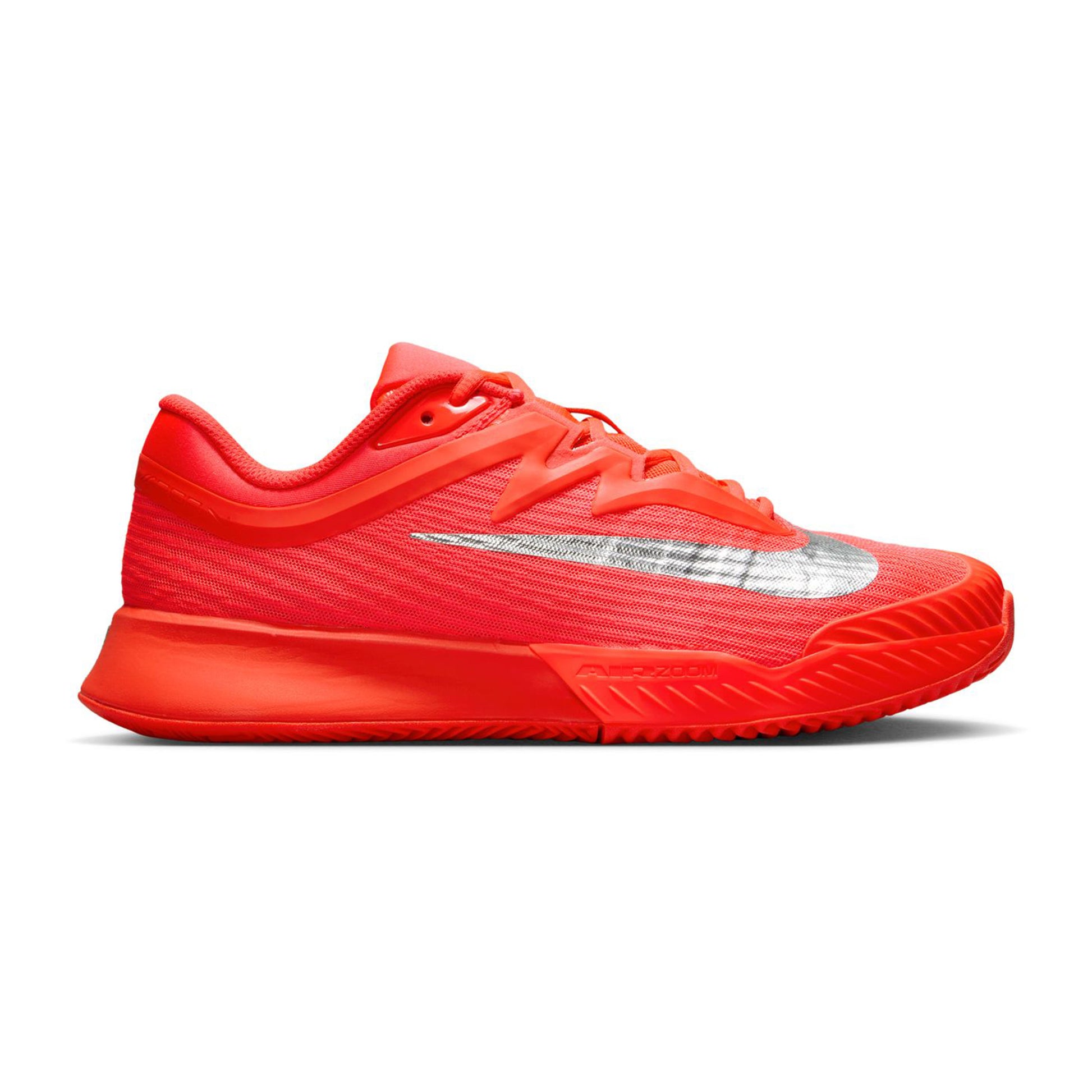 Nike Vapor Pro 3 Gravelschoen Dames - neonrood, zilver