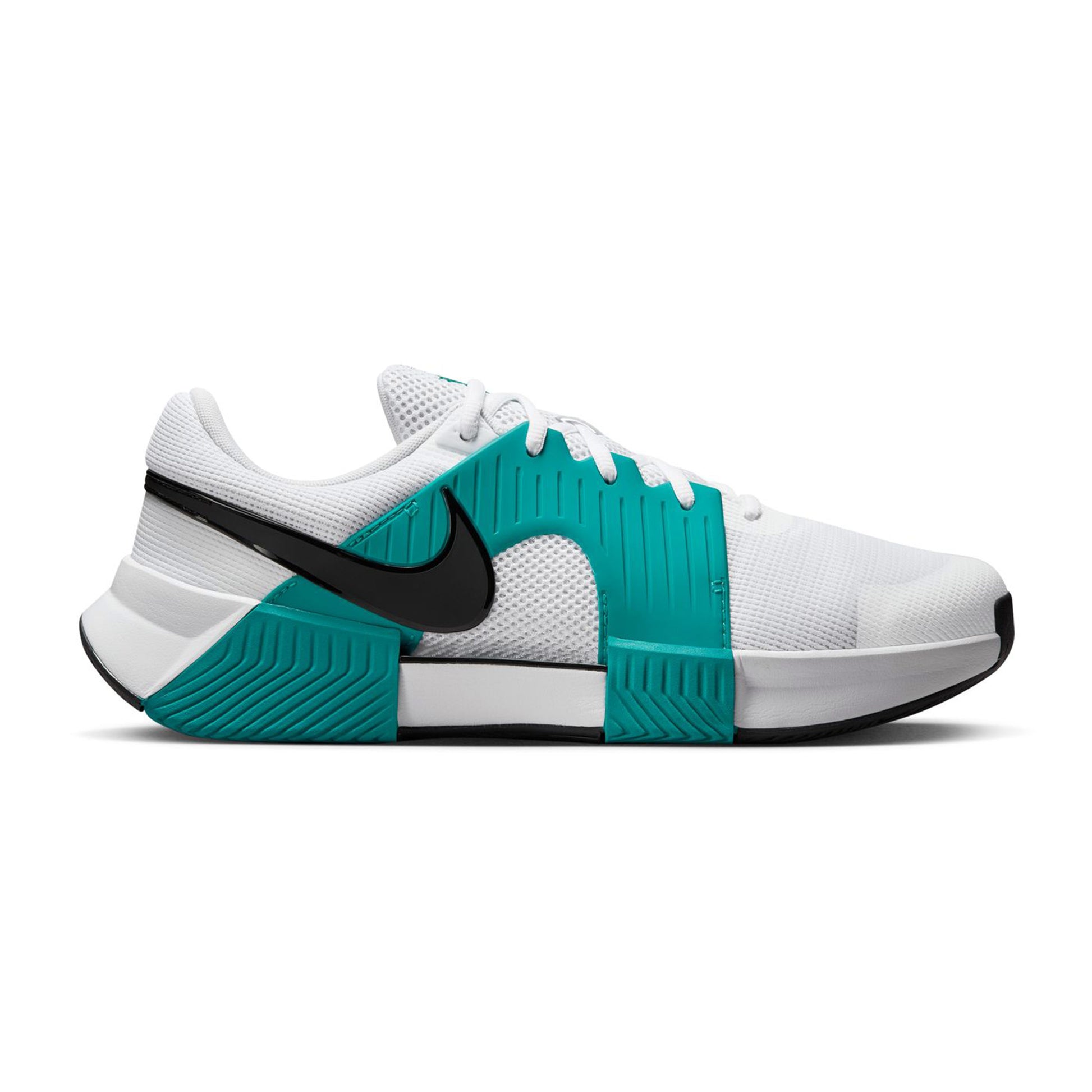 Nike Zoom GP Challenge 1 Allcourt schoen Heren - wit, petrolblauw