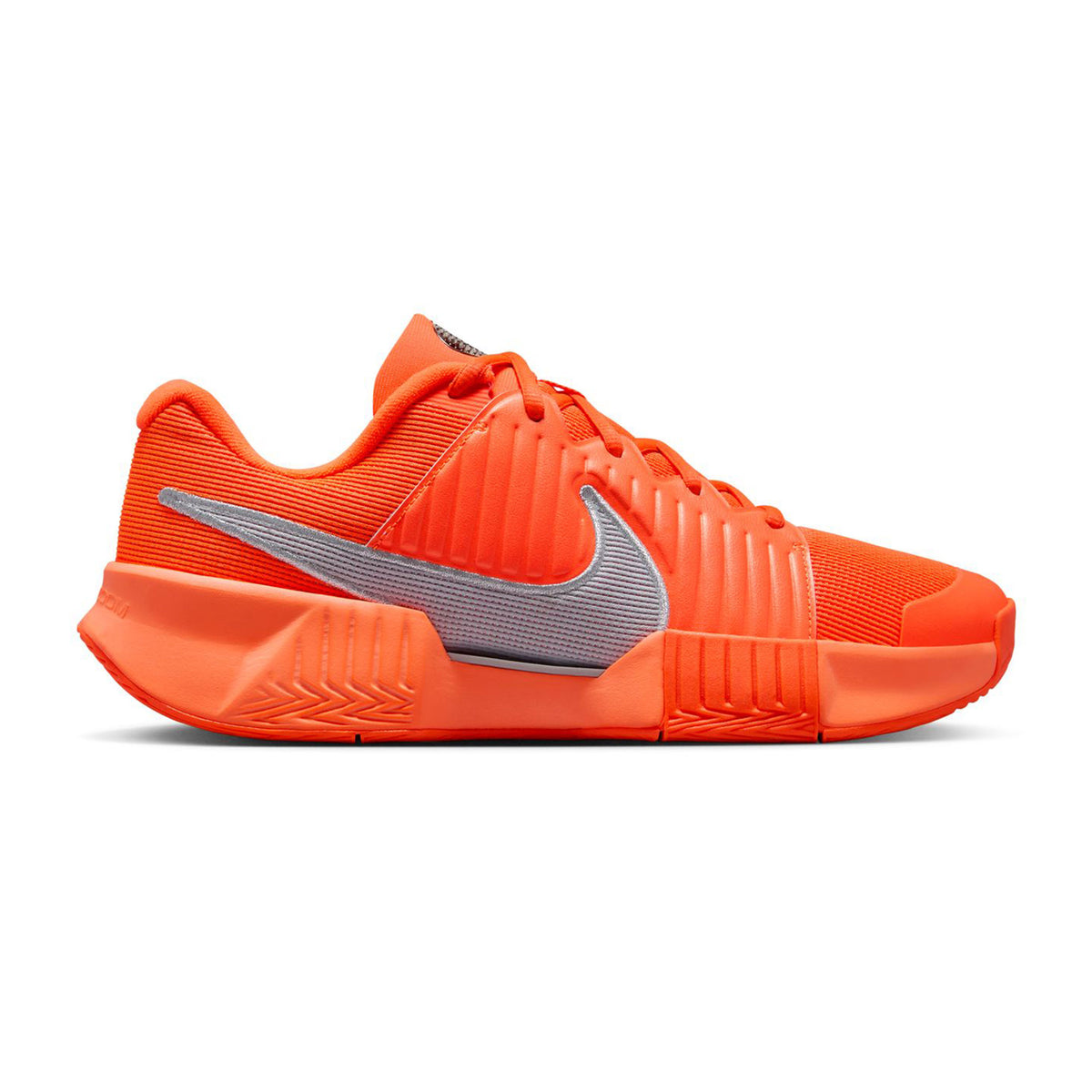 Nike GP Challenge Pro Allcourt Schoen Heren-Neonrood,Zilver
