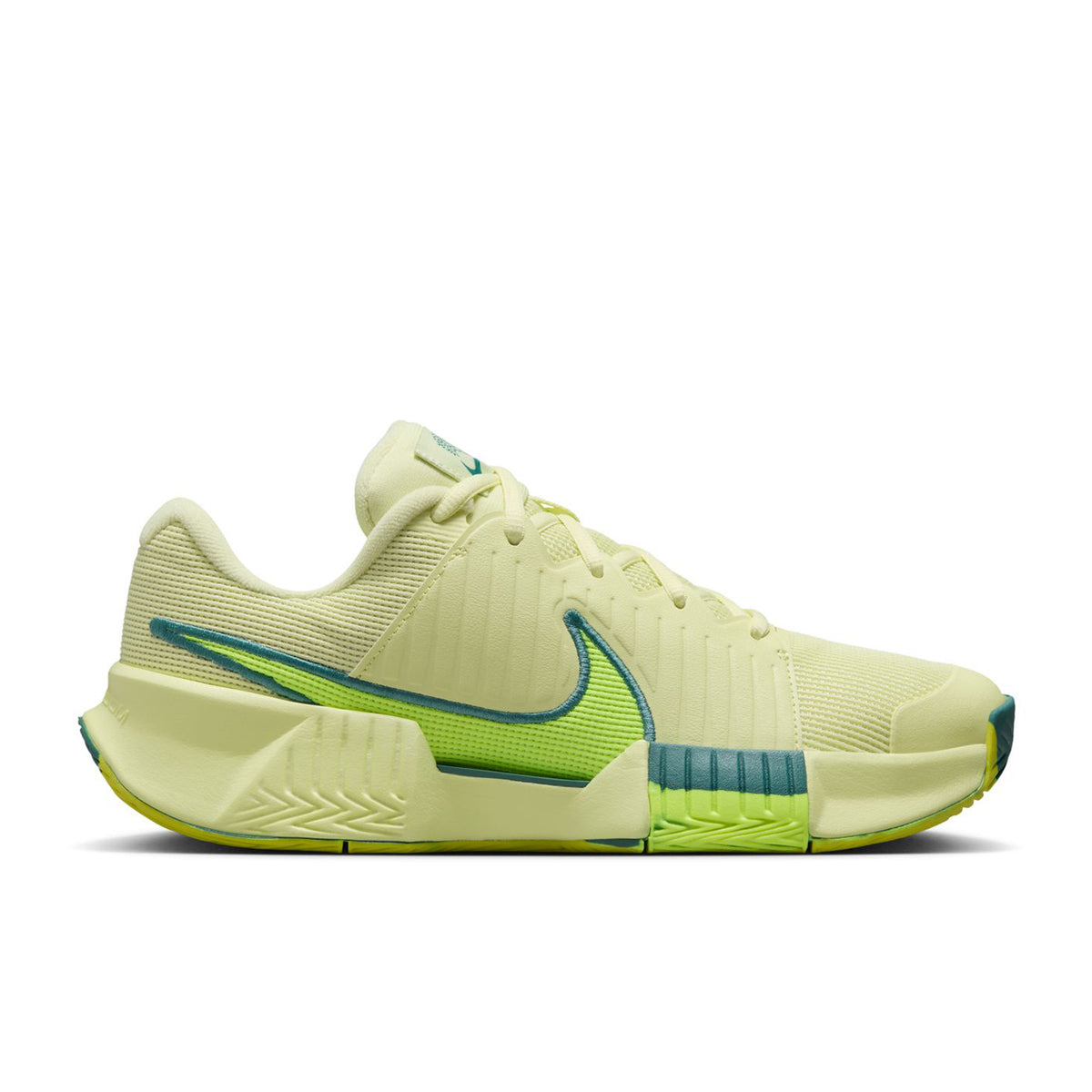 Nike GP Challenge Pro PRM Allcourt schoen Dames - limoen, petrolblauw