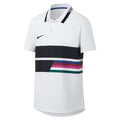 Court Classic Polo Jongens - wit, zwart