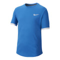 Court Dry T-shirt Jongens-Lichtblauw,Wit