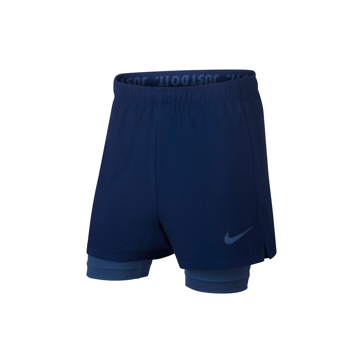 Nike Dri-Fit 2in1 Training Shorts Meisjes - blauw, donkerblauw