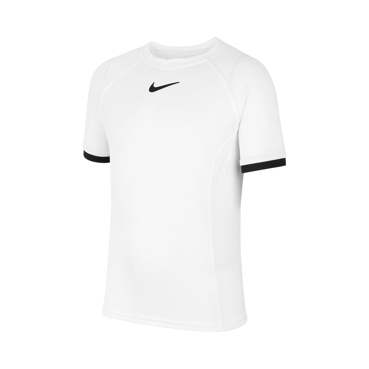 Nike Court Dri-Fit T-shirt Jongens - wit, zwart
