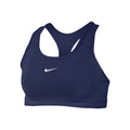 Dri-Fit Swoosh Sport-bh Dames - donkerblauw, wit