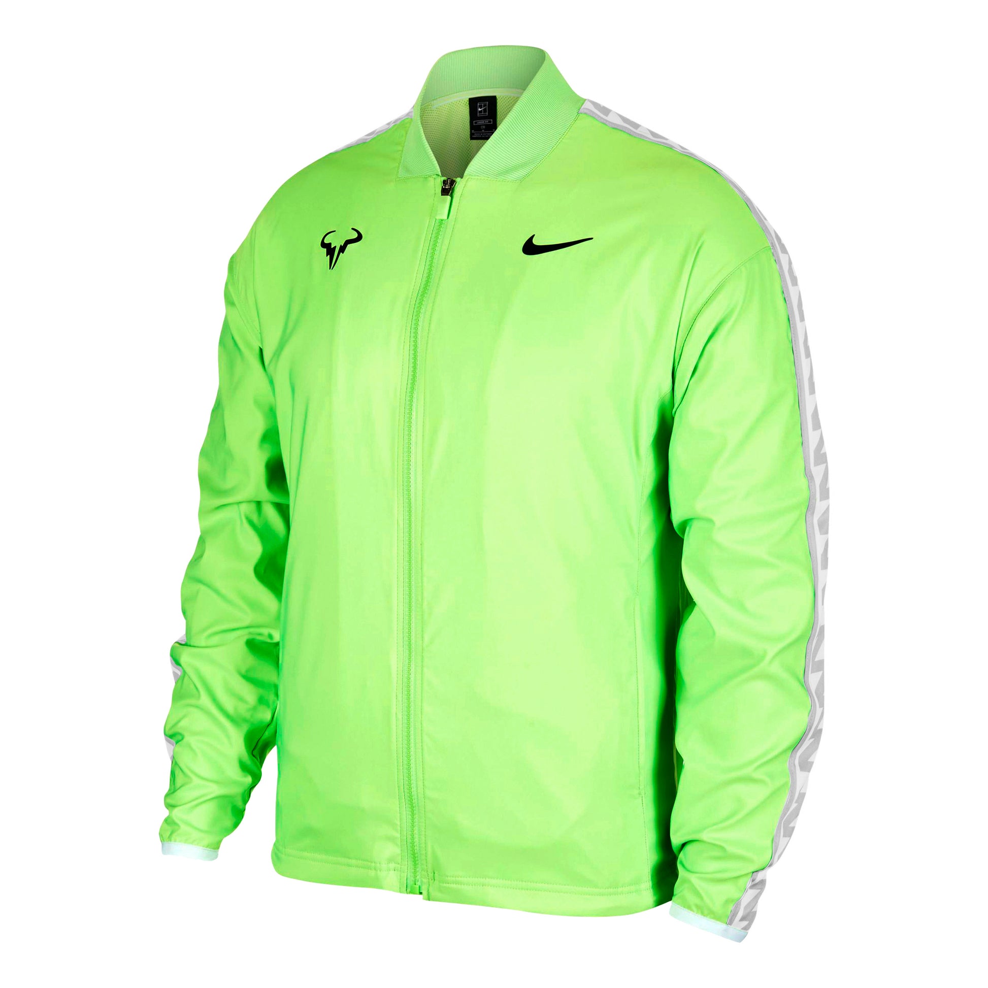 Nike Rafa Trainingsjack Heren - lichtgroen, zwart