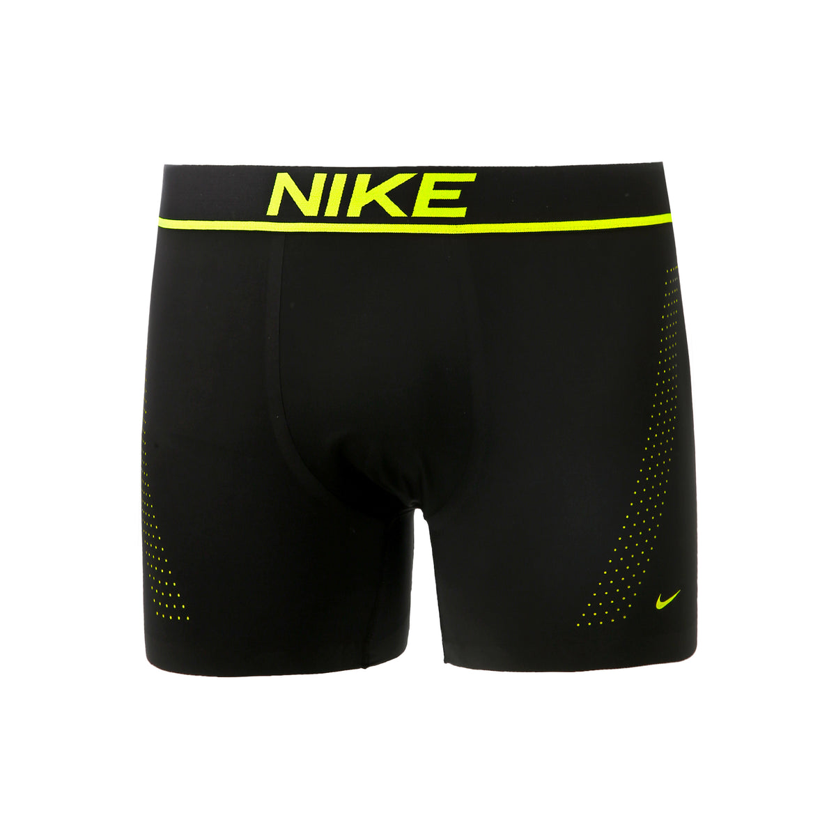 Nike Micro Boxershort Verpakking 1 stuk Heren - zwart, neongeel