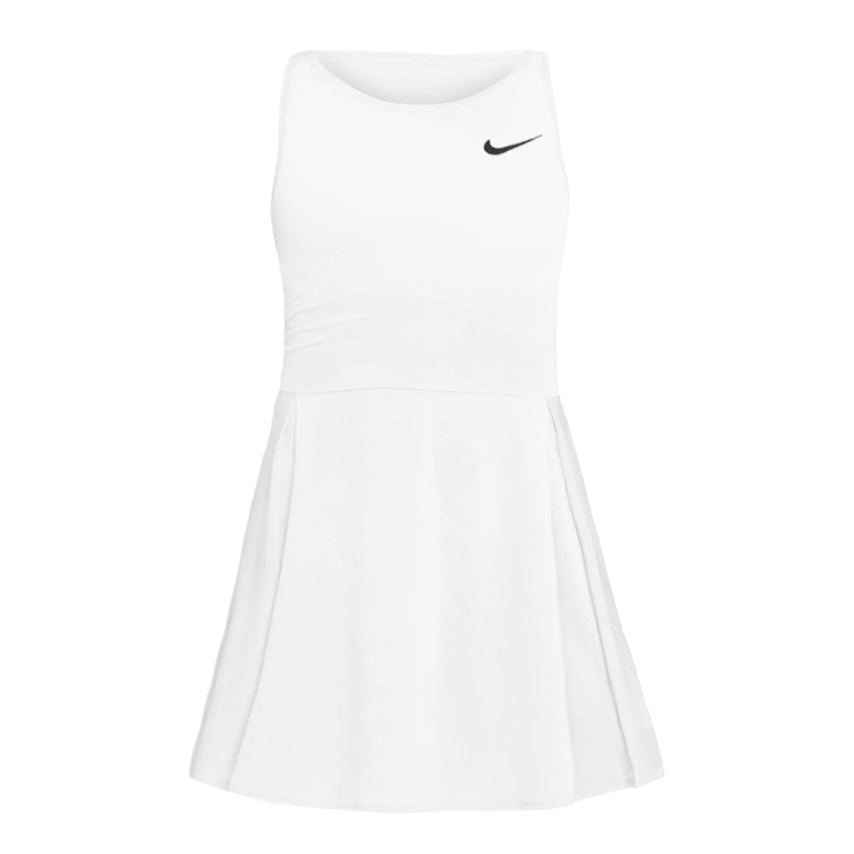 Nike Court Advantage Jurk Dames - wit, zwart