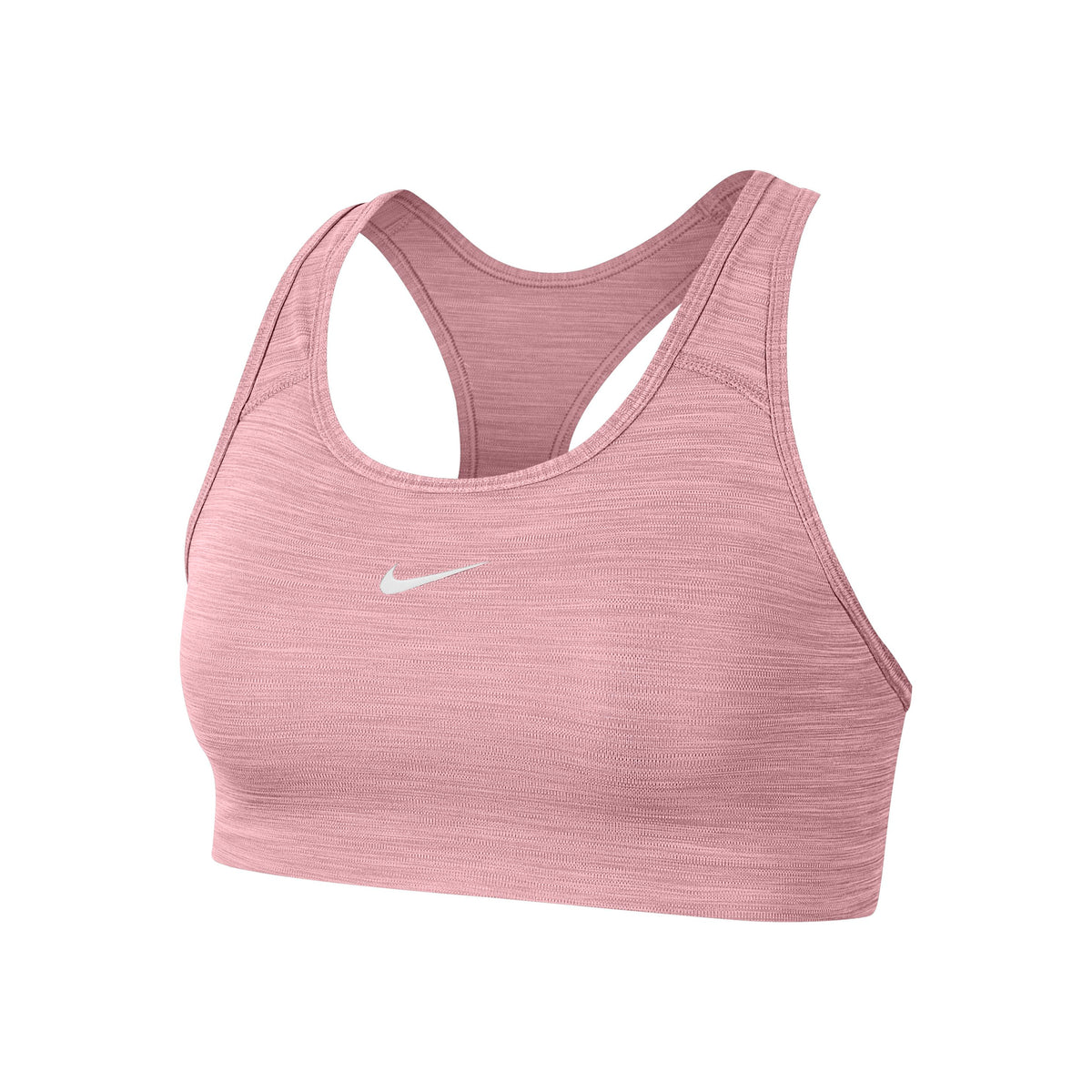 Nike Dri-Fit Swoosh Sport-bh Dames - roze, wit