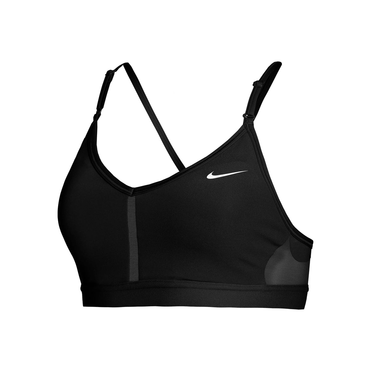 Nike Dri-Fit Indy V-Neck Sport-bh Dames - zwart,