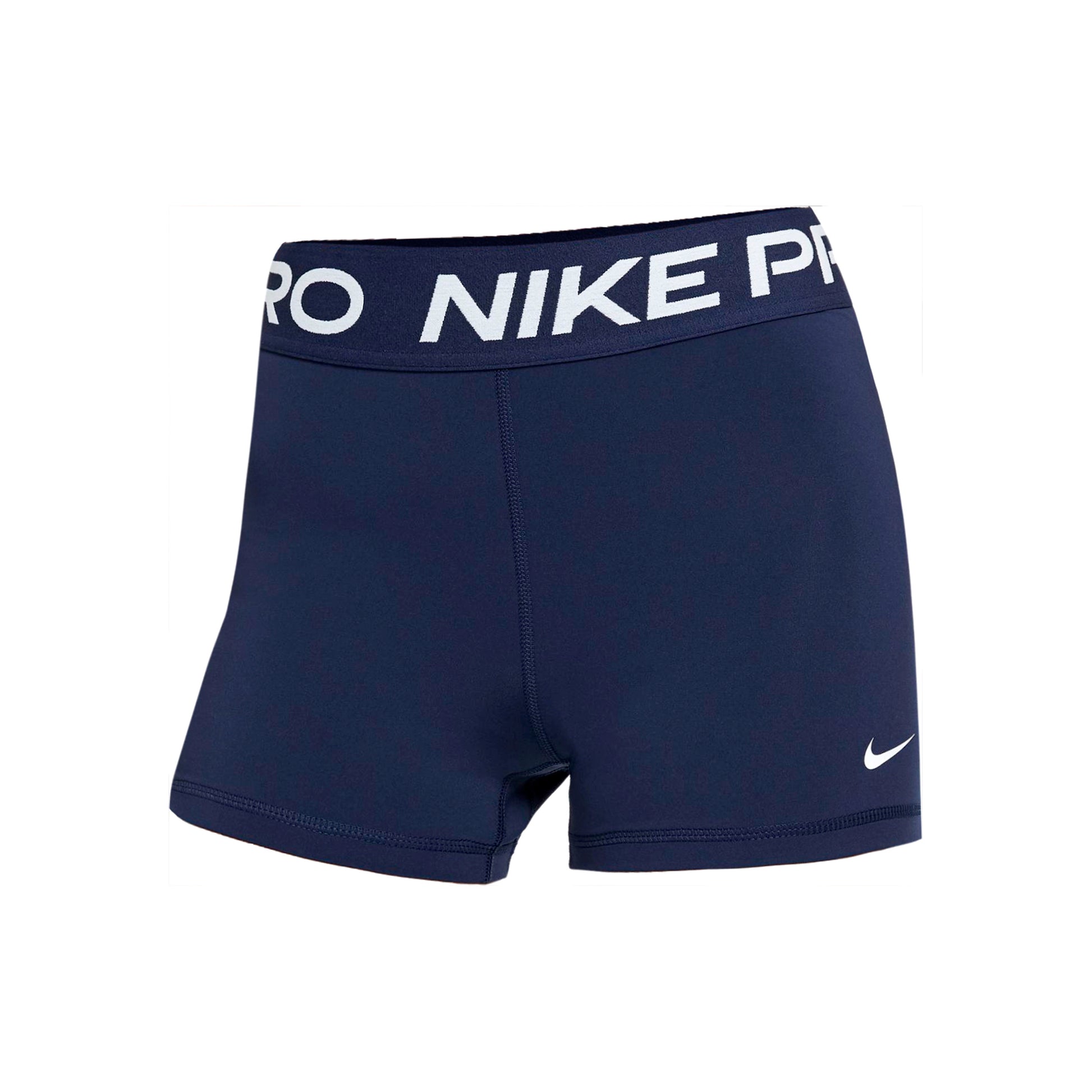 Nike Pro 3in Short Voor Tennisballen Dames-Donkerblauw,Donkerblauw
