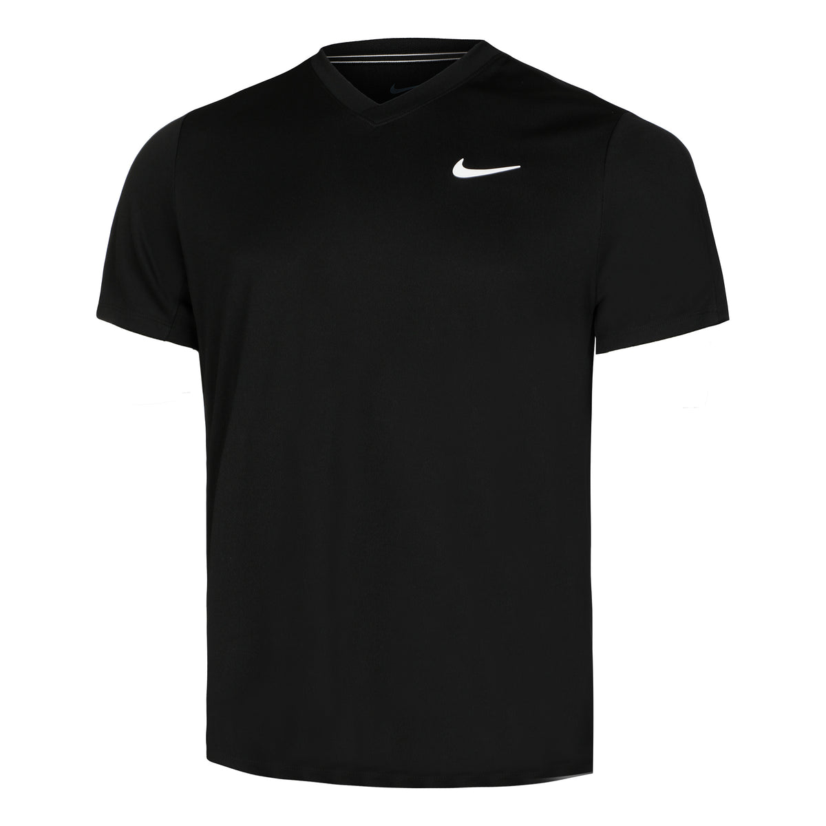 Nike Court Victory Dry T-shirt Heren-Zwart