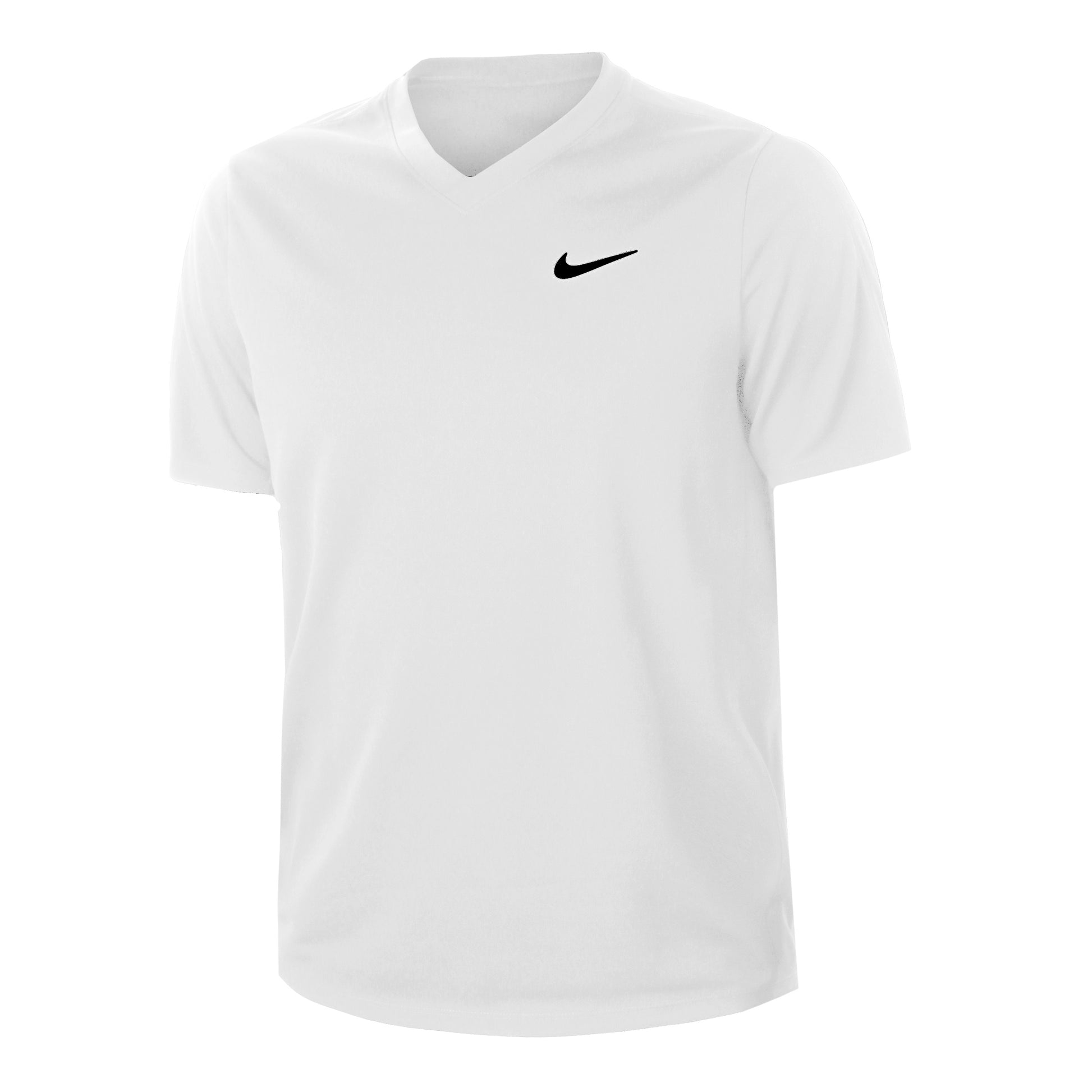 Nike Dri-Fit Victory Court T-shirt Heren - wit,