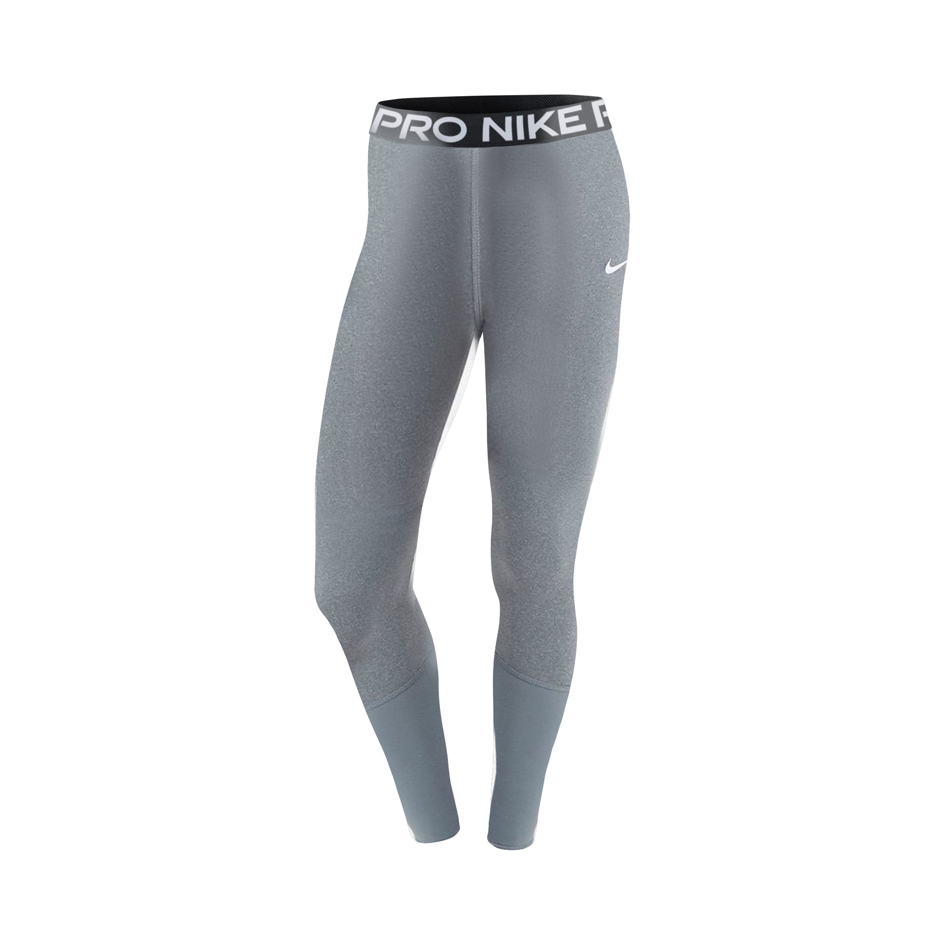Nike Pro Tight Meisjes-Grijs,Zwart