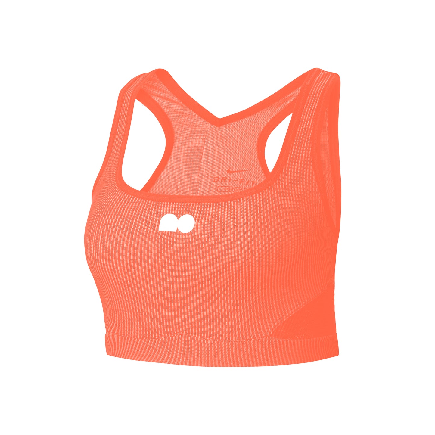Nike Court NJC Naomi Osaka Crop Tanktop Dames - oranje, wit